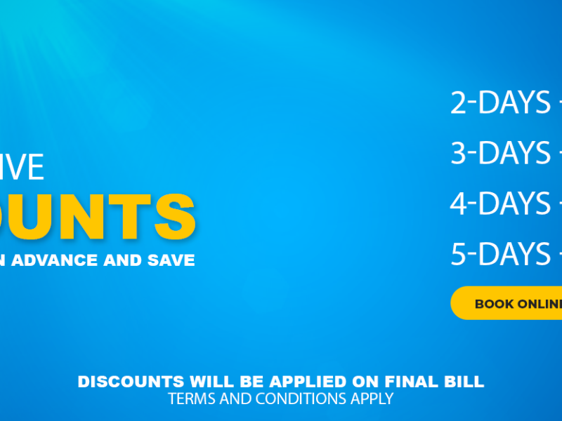 Multi-Day Discount with The Dive Academy